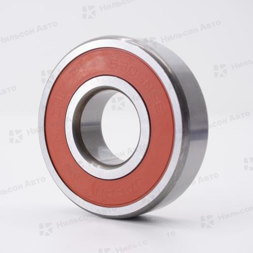 Подшипник маховика/ролика 6305, NACHI (закрытый, пластиковая крышка, 25*62*17)