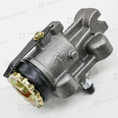 Рабочий тормозной цилиндр передний ISUZU ELF 38*52, диаметр 34, с прокачкой правый, вид 2, YUHOLI