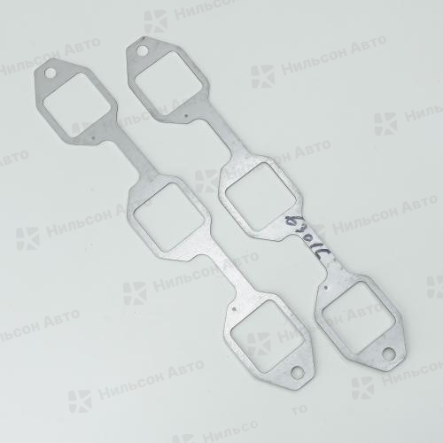 Прокладка выпускного коллектора MMC FUSO 6D14, Nilson Auto Parts (металл) (комплект из 2 штук)