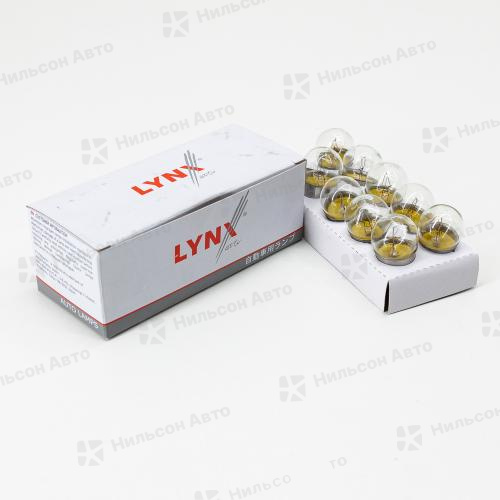 Лампочка в габарит на 1 контакт маленькая, 24V/R5W, LYNXAUTO
