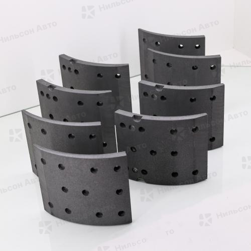 Тормозные накладки T370-1501/T370-1502, G-BRAKE  HINO 500 задние