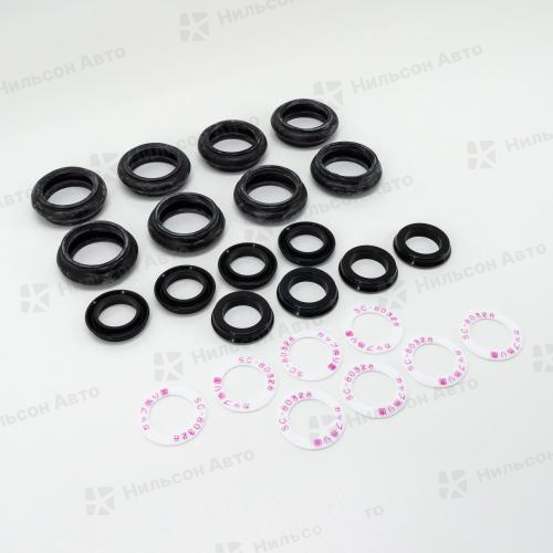 Ремкомплект рабочих тормозных цилиндров ISUZU FORWARD, вид 4, SEIKEN (8*SC81183R+8*SC50274+8*SC80328) зад на всю ось