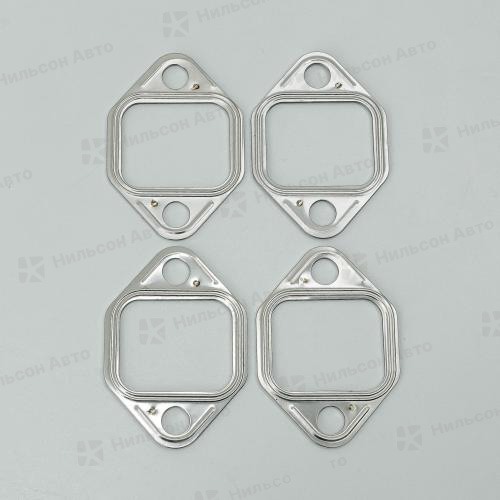 Прокладка выпускного коллектора MMC CANTER 4D30-36, TONYCO (металл) (комплект из 4 шт)