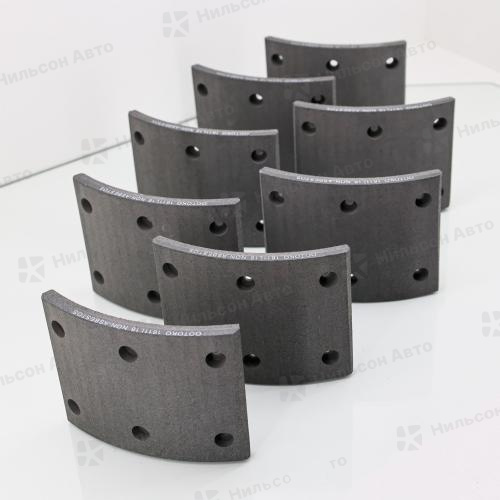 Тормозные накладки T320-1101, OOTOKO размер 110*11,5*143