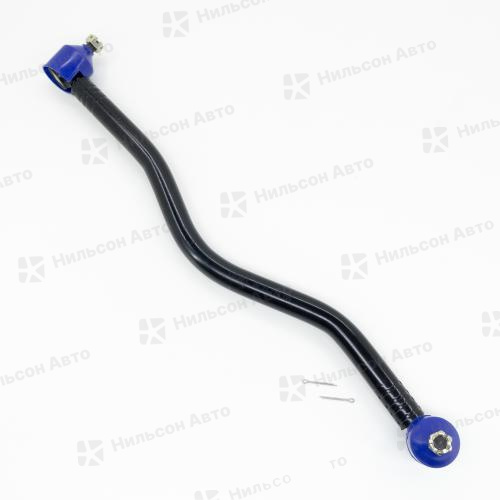 Тяга продольная MMC FUSO, вид 1, ZEVS (длина 830, диаметр пальца 20)(без тавотниц)