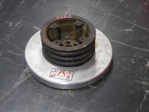 Шкив коленвала MMC FUSO 6D16, 6D17, FK617, FK618, трехклиновой, б/у