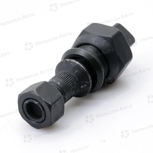 Шпилька задняя в сборе ISUZU ELF 58/66 гайка на 41, левая, ZEVS (конус 32, отверстие в диске 29 мм)