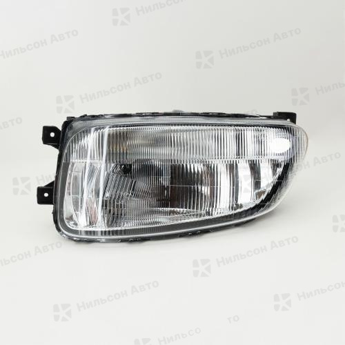 Фара HINO RANGER /500/700 с 2003 г в бампер левая с желтой туманкой, с электрокорректором, AUTODEPO