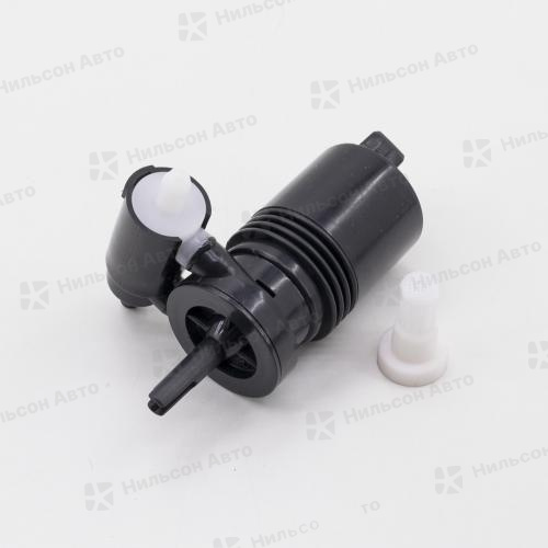 Моторчик бачка омывателя 12V, NISSAN, DEKO (двухконтурный)