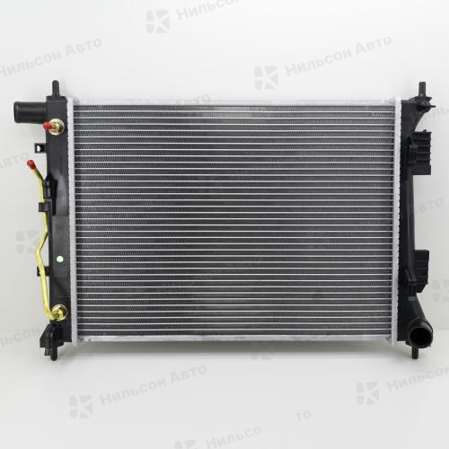 Радиатор двигателя HYUNDAI/KIA, пластиковый без заливной, в363*ш500, АКПП, SAT