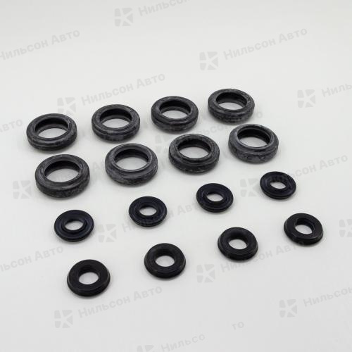 Ремкомплект рабочих тормозных цилиндров MMC CANTER, вид 02, SEIKEN (8*SC30263R+8*SC30554) зад на ось полностью