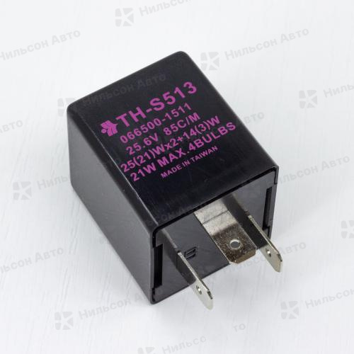 Реле поворотов, 24V, ISUZU ELF 4HF1, 4HG1, вид 2, TH (3 контакта)