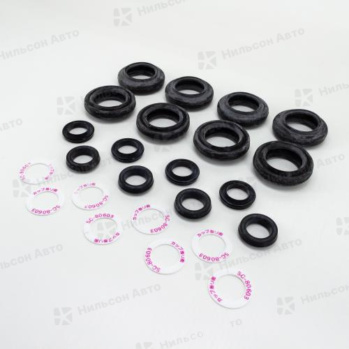 Ремкомплект рабочих тормозных цилиндров ISUZU FORWARD, вид15, SEIKEN (8*SC80205R+8*SC80754+8*SC80603)