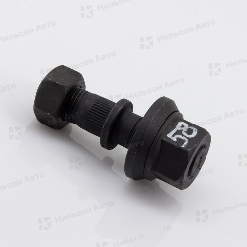 Шпилька задняя в сборе MMC CANTER гайка на 27, BW58L, левая, ZEVS