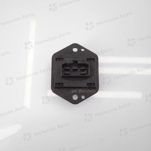 Резистор печки ISUZU ELF 4HF1, NKR66, 24V, (5 контактов), б/у