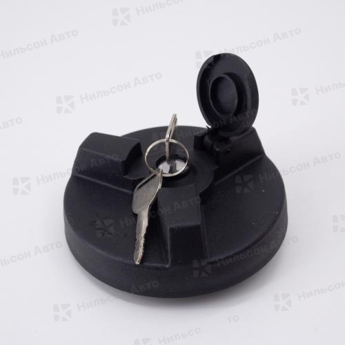 Крышка бензобака горловина 92, с ключом на 3 уса, NISSAN DIESEL, ZEVS (пластиковая)