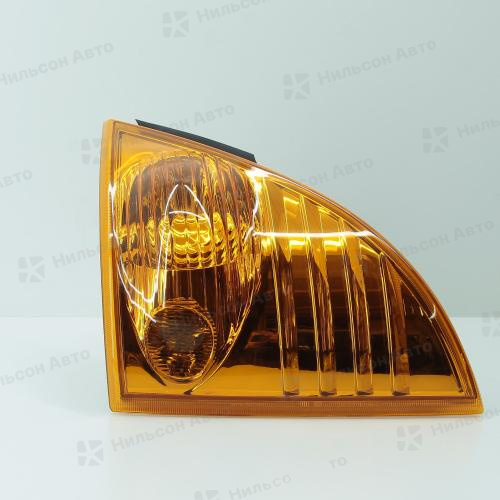 Поворот передний, HINO RANGER, с 2003, 4-20 тонн, левый, (оранжевый/хрусталь), AUTODEPO