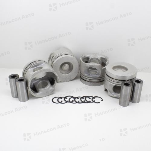 Поршень ISUZU ELF 4HF1 прямые кольца, вид 1, IZUMI (комплект 4 шт) 