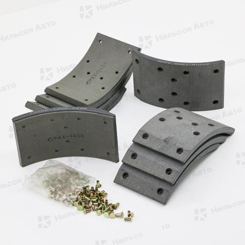 Тормозные накладки T400-1200, ZEVS размер 120*15*198