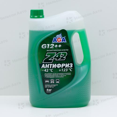 Антифриз AGA, (зеленый), 5кг. -42С
