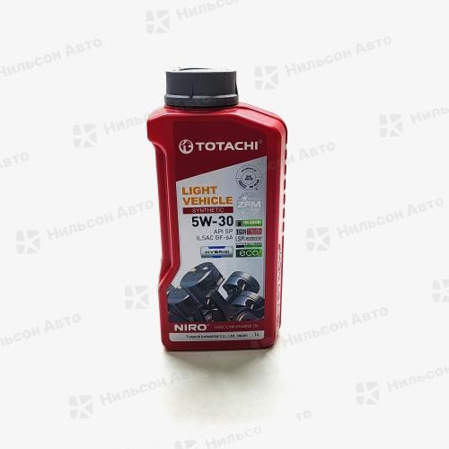 Масло моторное  5W-30 TOTACHI NIRO LV синтетическое 1 л. SN/CF