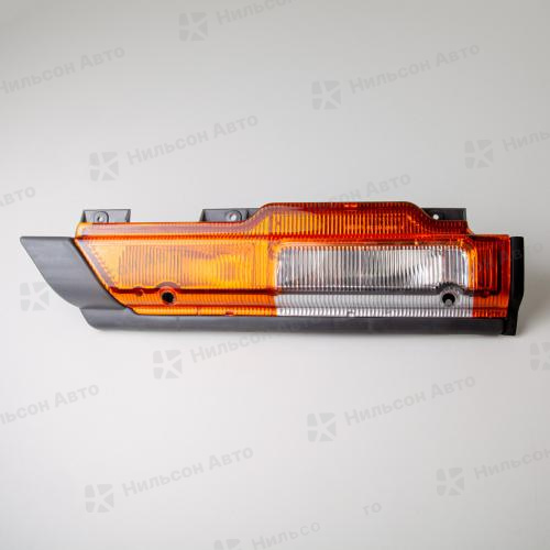 Поворот в дверь, MITSUBISHI CANTER, 1994-2002, правый, (оранжево-белый), DEPO