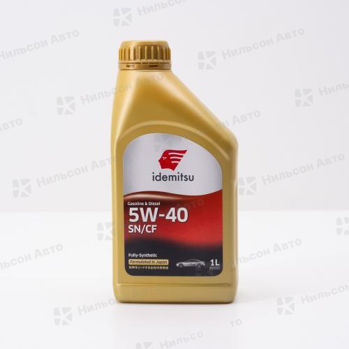 Масло моторное  5W-40 IDEMITSU EXTREME синтетическое (бензин/дизель) 1 л. SN/CF
