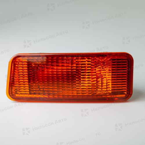 Поворот в бампер, HINO RANGER, левый, (оранжевый), Nilson Auto Parts