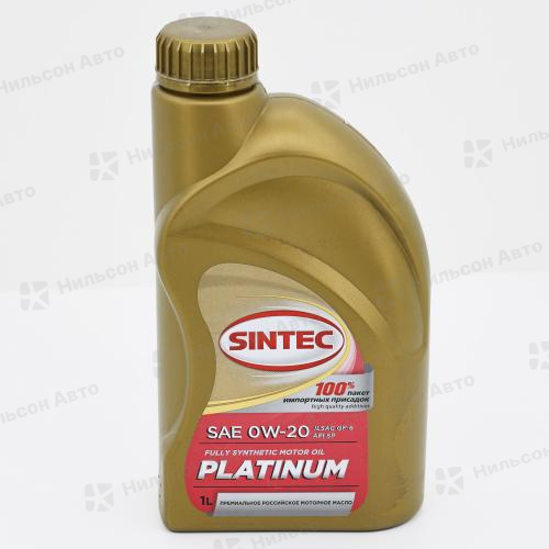 Масло моторное  0W-20 SINTEC PLATINUM синтетическое 1 л. GF-6/SP