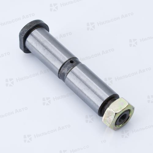 Палец рессорный под смазку 25*105*129, SP03, ZEVS (тавотница со стороны гайки)