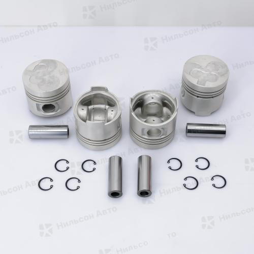 Поршень NISSAN ATLAS TD23, TEIKIN (комплект 4 шт) (диаметр 89, 3*2*4, палец 26, высота 84)