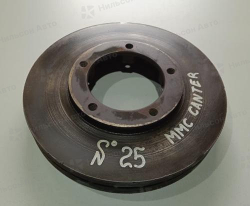 Диск тормозной MMC CANTER, FE500, на 5 шпилек, диаметр 293 мм, высота кромки 14 мм, толщина 40 , б/у