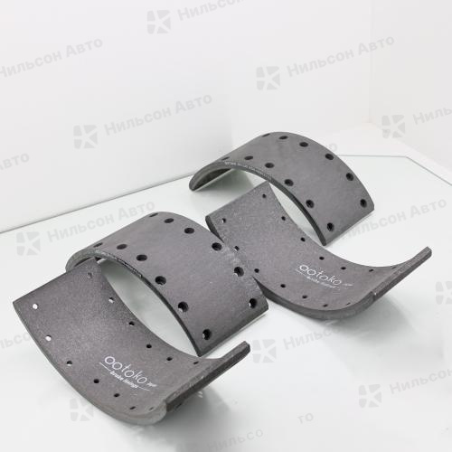 Тормозные накладки T320-1207 OOTOKO размер 120*12*310, подходят русский ISUZU, BOGDAN