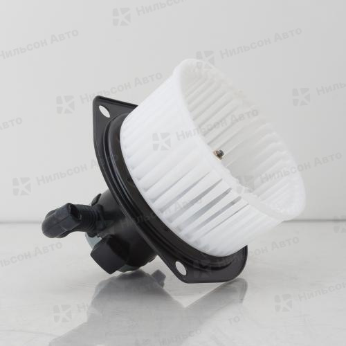 Моторчик печки 24V HINO RANGER прямой, ZEVS (с крыльчаткой)