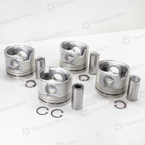 Поршень ISUZU ELF 4HF1 кольца со скосом, IZUMI (комплект 4 шт) ALFIN