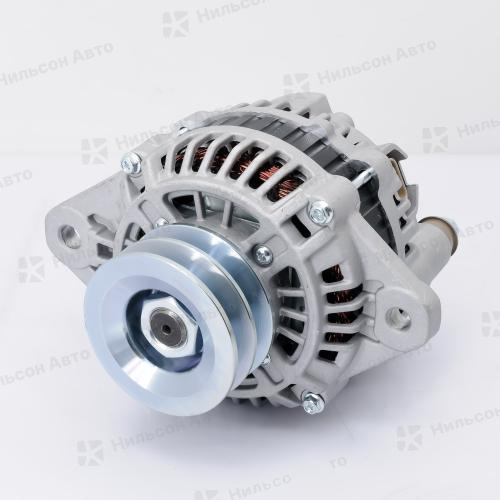 Генератор 24V MMC FUSO CANTER 4D34-T, без вакуумника, двухклиновой, фишка буквой П на 2 контакта, KRAUF