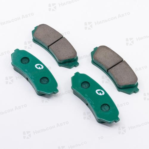 Колодки тормозные дисковые PN-1412 GBRAKE GP-02179