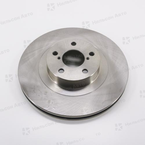 Диск тормозной передний SUBARU DF4104, крепится 5 болтов, JUST DRIVE