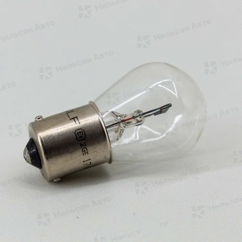 Лампочка в габарит на 1 контакт большая, 24V/P21W, BA15S, BOSCH