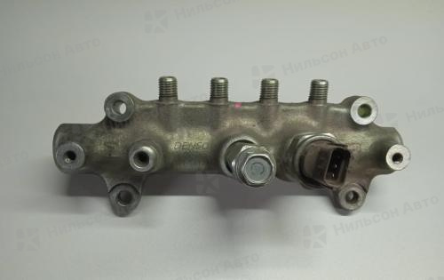 Топливная рейка ISUZU ELF 4HL1, 4HK1, COMMON RAIL, б/у ( наружная резьба)