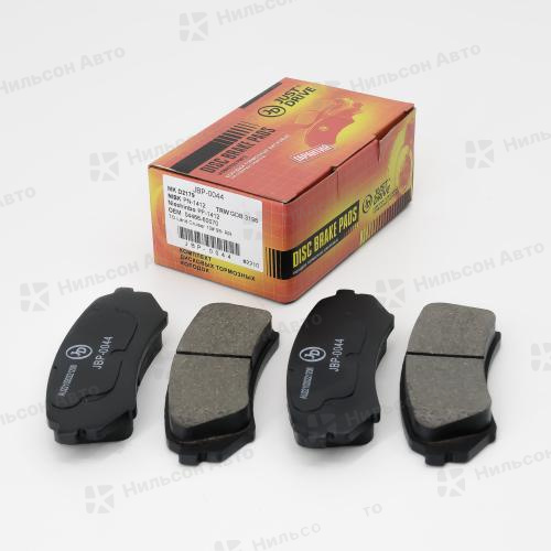 Колодки тормозные дисковые PN-1412 JUST DRIVE