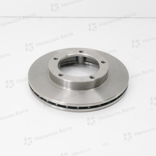 Диск тормозной MMC CANTER, крепится 5 болтов, вид 5, отверстия с резъбой, GBRAKE