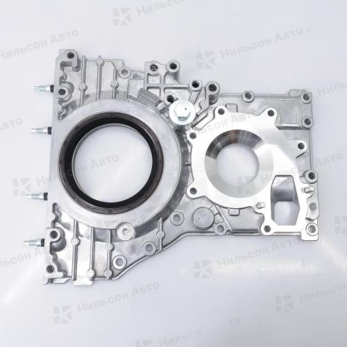 Крышка лобовая ISUZU ELF 4HK1 алюминиевая, с сальником, Nilson Auto Parts