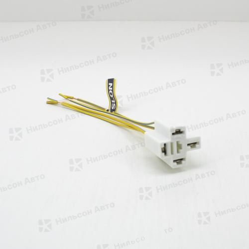 Колодка соединительная (под реле 4 конт) с проводами, SLON