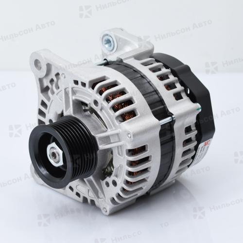 Генератор 14V ГАЗЕЛЬ NEXT CUMMINS ISF 2.8, 120А, шкив поликлиновой, оригинал