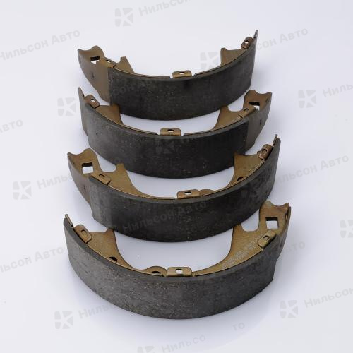 Колодки барабанные HYUNDAI/KIA, HANKOOK FRIXA (широкая накладка, комплект 4 шт)