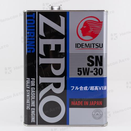 Масло моторное  5W-30 IDEMITSU ZEPRO TOURING синтетическое 4 л. SN/GF