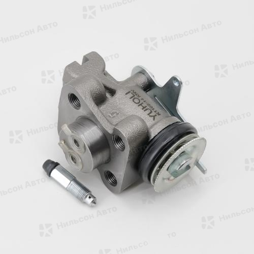 Рабочий тормозной цилиндр передний ISUZU ELF 39*43, диаметр 34, с прокачкой левый, YUHOLI (NP) (автоматическая подводка)