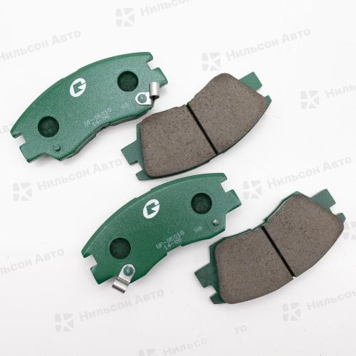 Колодки тормозные дисковые GBRAKE