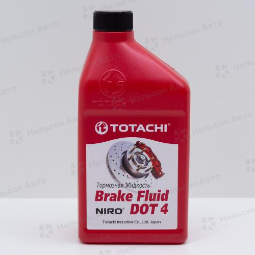 Тормозная жидкость TOTACHI, DOT4, NIRO, BRAKE FLUID, 910 гр.
